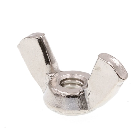Prime-Line Wing Nut, #12-24, Stainless Steel, Plain, 25 PK 9076436